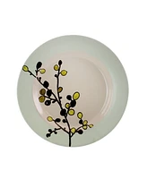 Elama Retro Bloom 16 Pc. Dinnerware Set, Service for 4