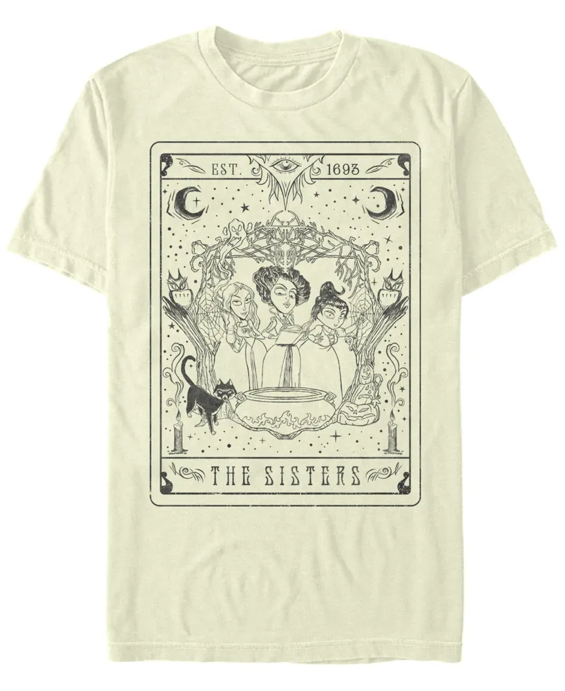 Fifth Sun Hocus Pocus The Sisters Tarot Men's Short Sleeve T-shirt