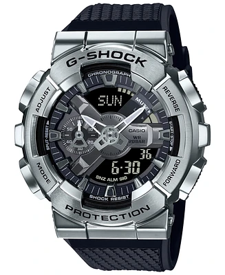 G-Shock Men's Analog-Digital Black Resin Strap 52mm, GM110-1A