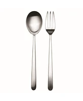 Mepra Serving Fork and Spoon Linea Cutlery, Set of 2