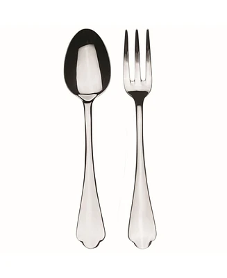 Mepra Serving Set Fork and Spoon Dolce Vita Flatware Set, Set of 2 Dolce Vita
