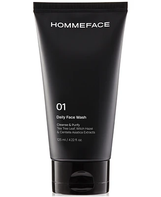 Hommeface Daily Face Wash For Men, 4.22 oz.