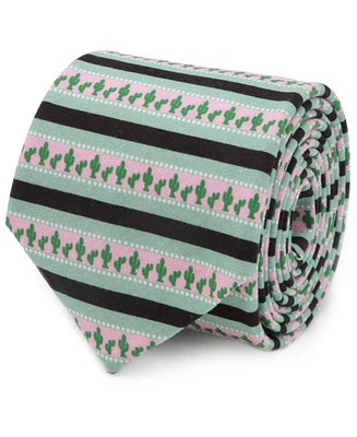Men's Texas Cactus Stripe Tie