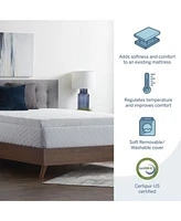 Lucid Dream Collection By Lucid Gel Memory Foam Mattress Toppers