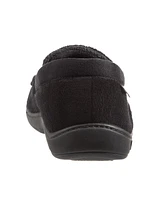 Isotoner Signature Men's Microterry Jared Moccasin Slippers with Memory Foam
