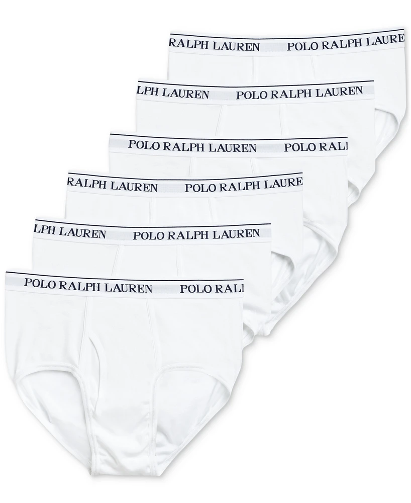 Polo Ralph Lauren Men's 6-Pack Classic-Fit Midrise Briefs