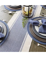 Design Imports Dobby Stripe Table Runner, 13" x 72"