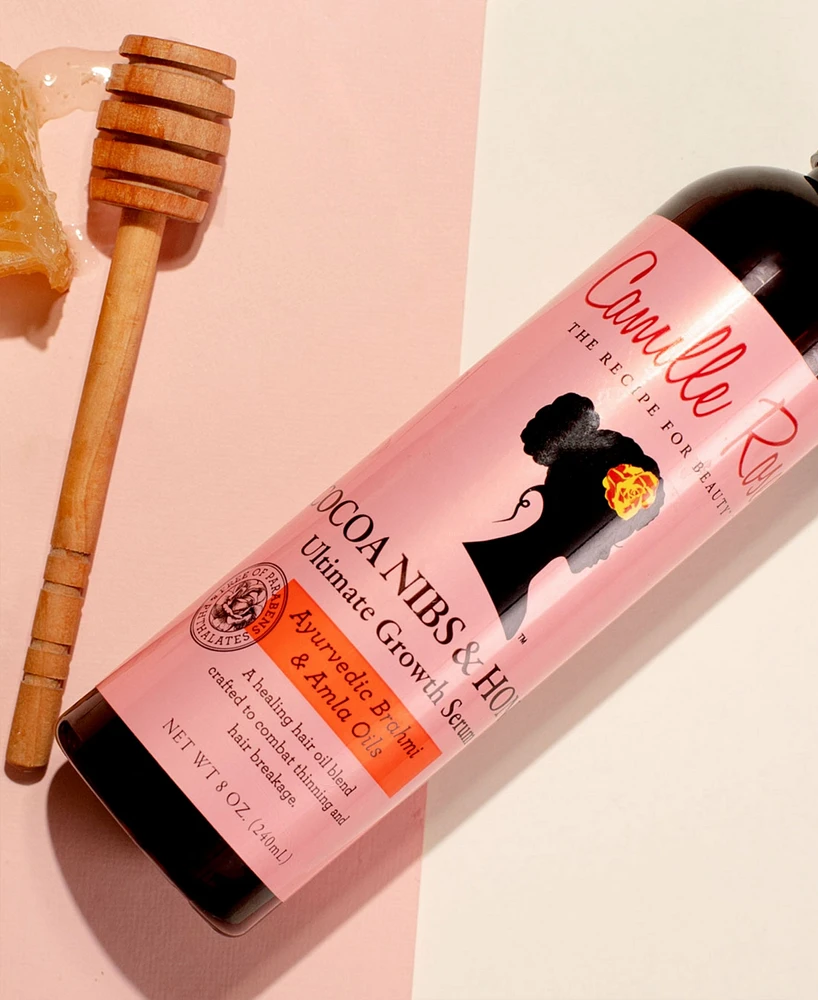 Camille Rose Cocoa Nibs & Honey Ultimate Growth Serum, 8 oz.