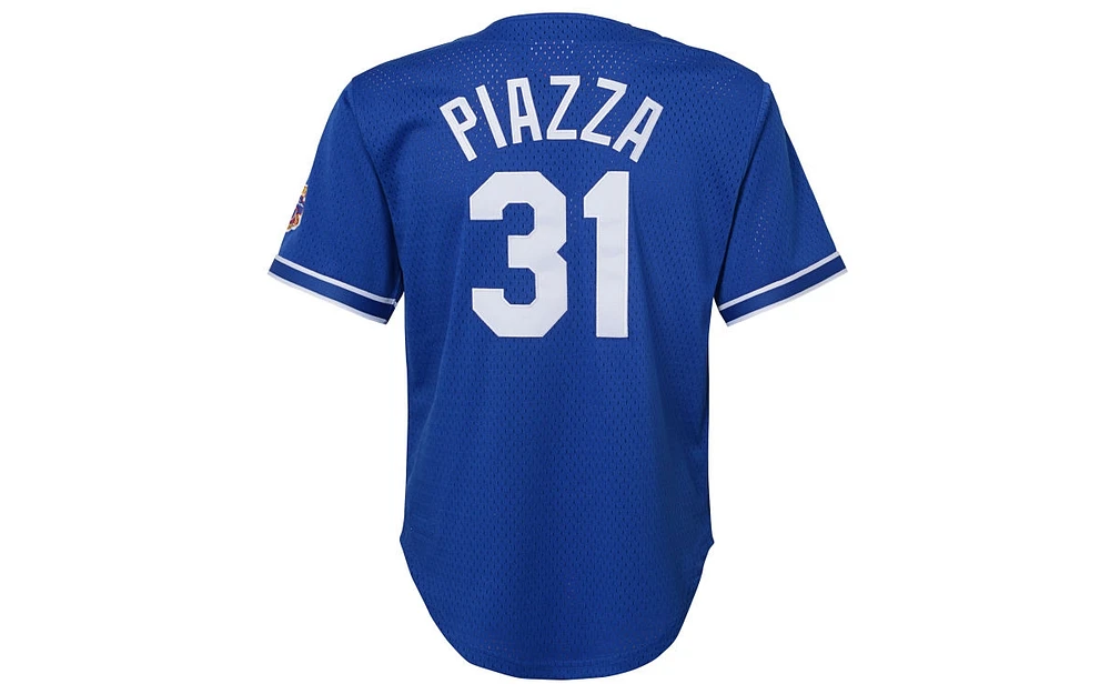 Mitchell & Ness Los Angeles Dodgers Big Boys and Girls Authentic Batting Practice Mesh Jersey - Mike Piazza