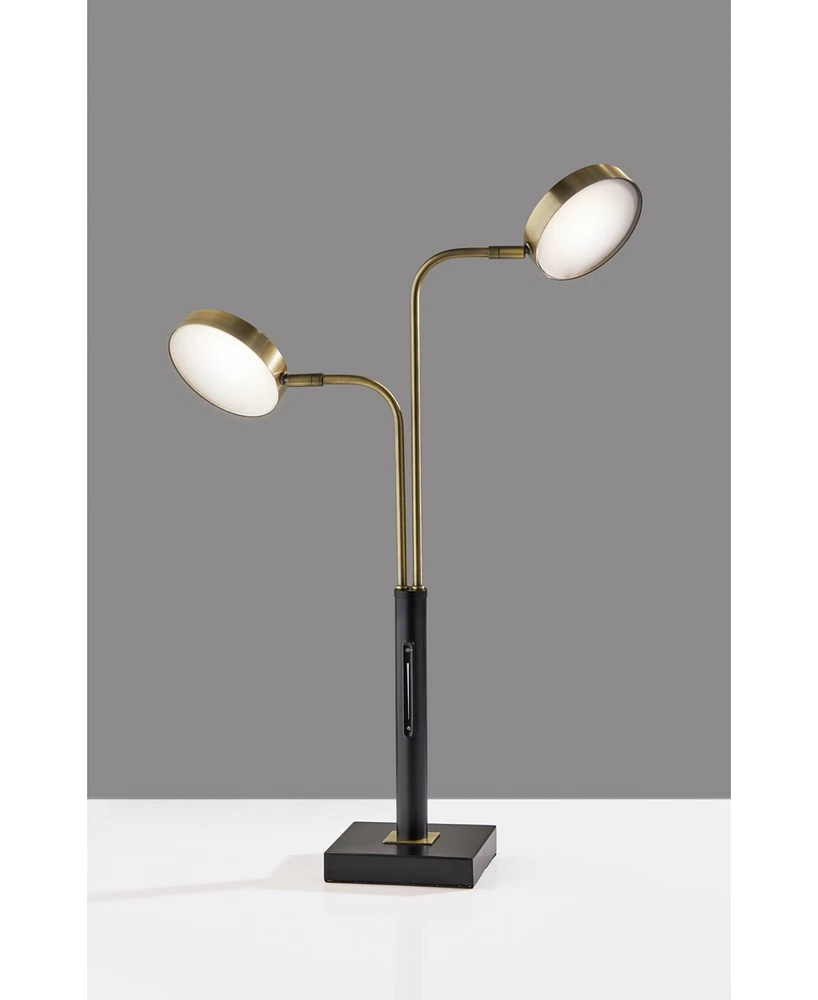 Adesso Rowan Led Desk Lamp with Smart Switch