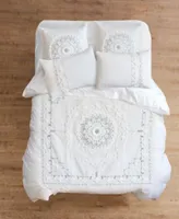 Levtex Harleson Medallion Embroidered Comforter Set