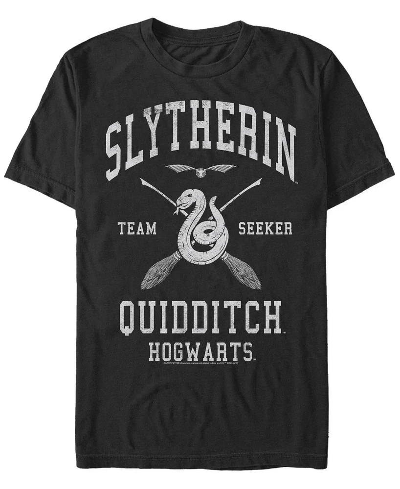 Fifth Sun Men's Slytherin Seeker Short Sleeve Crew T-shirt