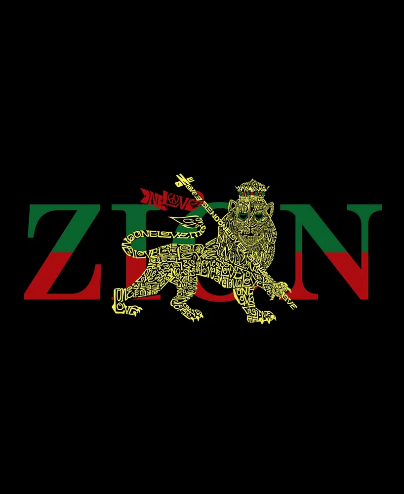 Women's Word Art Zion One Love Crewneck Sweatshirt