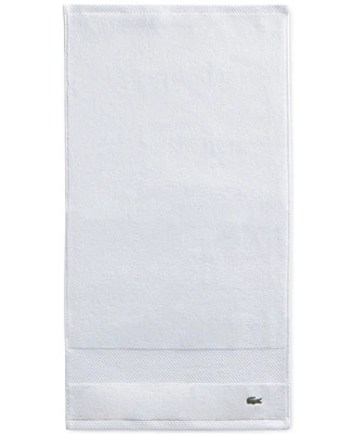 Lacoste Home Heritage Anti-Microbial Supima Cotton Hand Towel, 16" x 30"