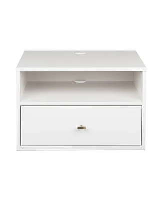 Prepac Floating Nightstand