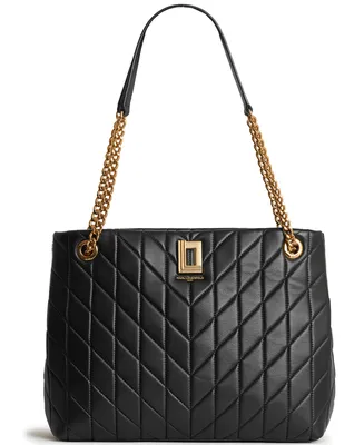 Karl Lagerfeld Paris Lafayette Leather Tote