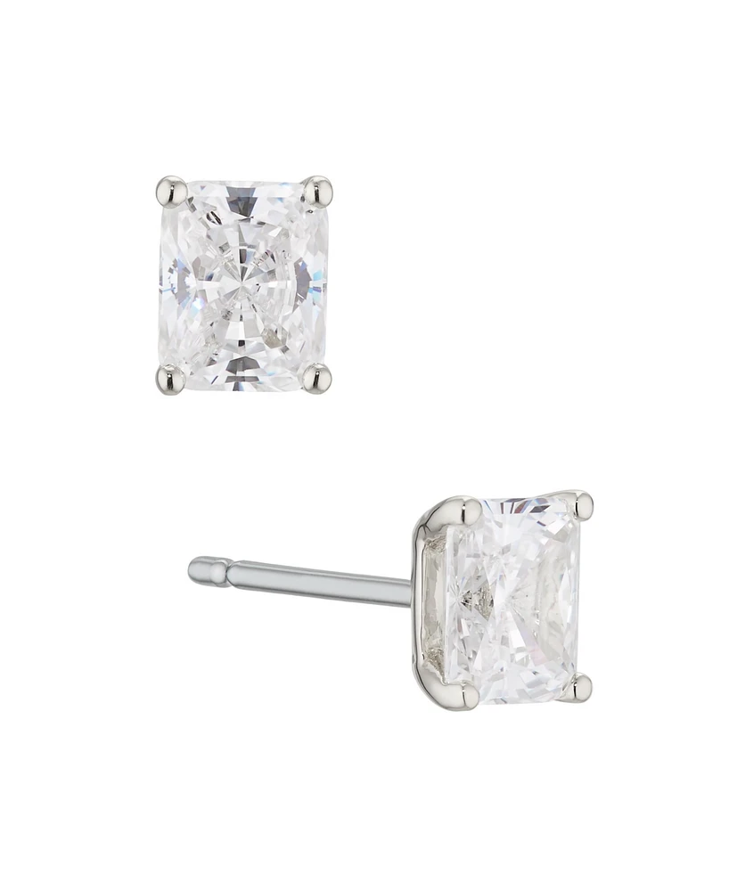 Eliot Danori Small Emerald Cubic Zirconia Earring, Created for Macy's