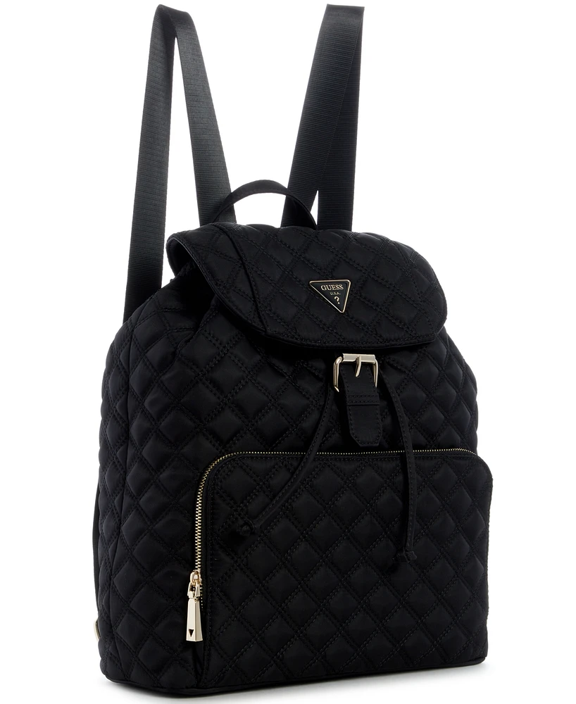 Guess Jaxi Large Quilted Backpack, Created for Macy's