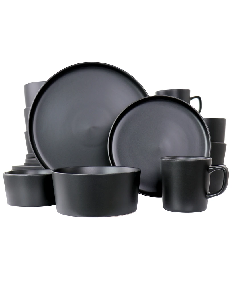Elama Luxmatte 20 Pc. Dinnerware Set, Service for 4
