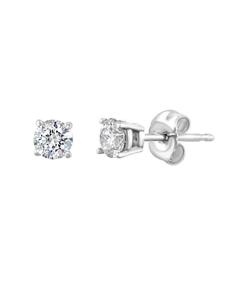 Effy Diamond Stud (1/2 ct. t.w.) Earrings in 14k White Gold