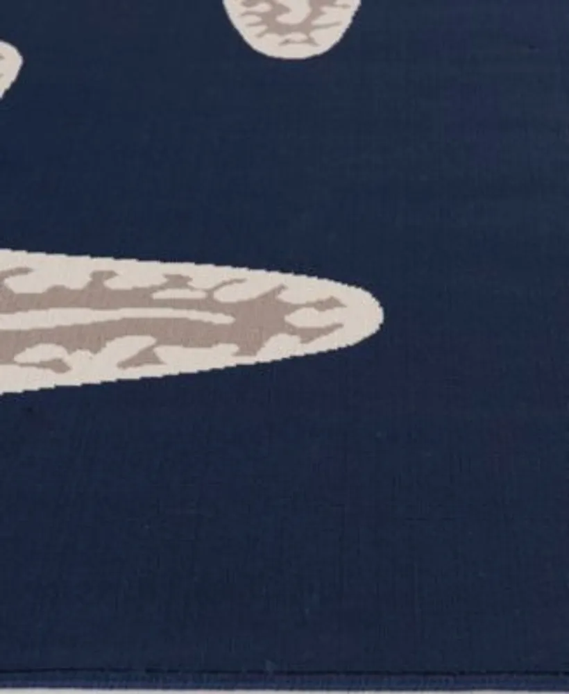 Closeout Northern Weavers Vera Sea Star Duo Area Rugs