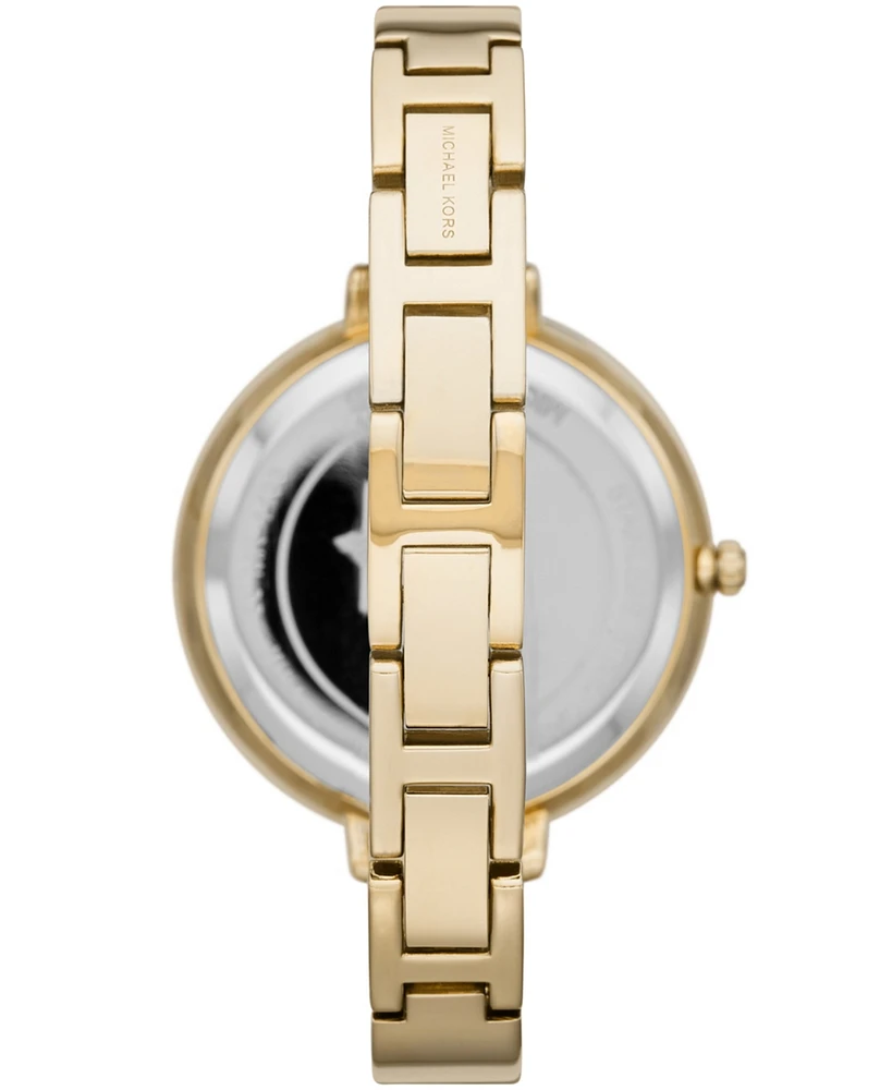 Michael Kors Women's Charley Gold-Tone Bangle Watch 38mm