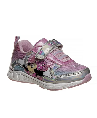 Disney Little Girls Minnie Mouse Sneakers