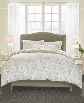 Laura Ashley Lindy Cotton Reversible -Pc. Duvet Cover Set