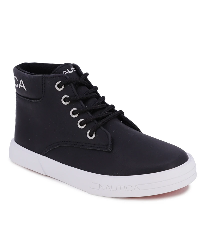 Nautica Big Boys Wharf Harbour Padded Collar Casual High-top Sneaker