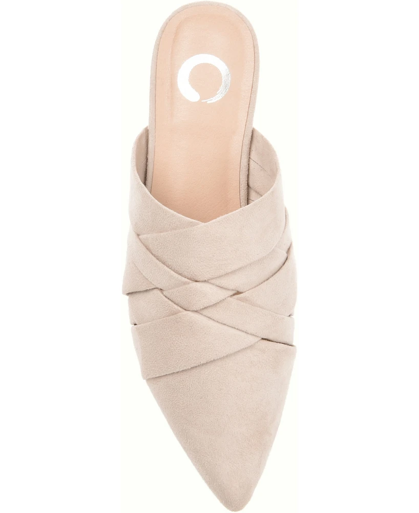 Journee Collection Women's Kalida Pointed Toe Mules