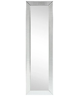 Empire Art Direct Solid Wood Frame Covered with Beveled Prism Mirror - 64" x 18"
