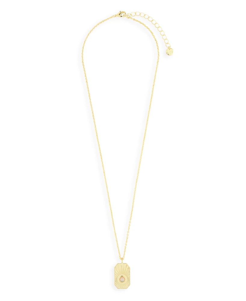 Salina 14K Gold Plated Pendant Necklace