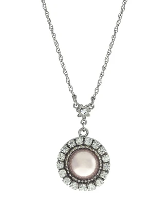 2028 Imitation Pearl Drop Necklace