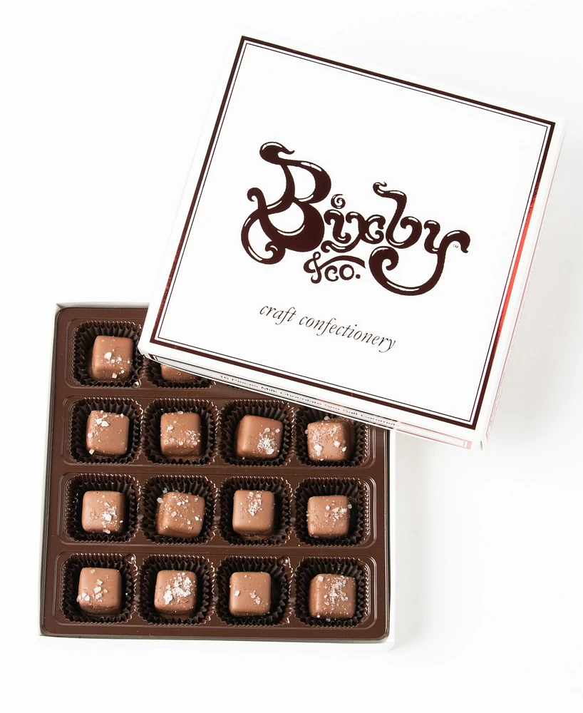 Bixby Chocolate Milk Chocolate Sea Salted Caramels Gift Box