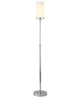 Frieda Floor Lamp with Glass Shade