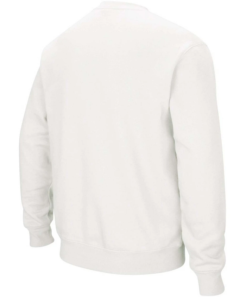 Men's White Air Force Falcons Arch Logo Sweatshirt