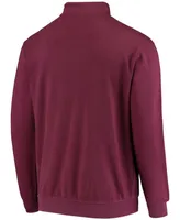Men's Maroon Virginia Tech Hokies Tortugas Logo Quarter-Zip Jacket