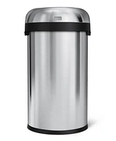 simplehuman 60L Round Bullet Open Top Commercial Trash Can