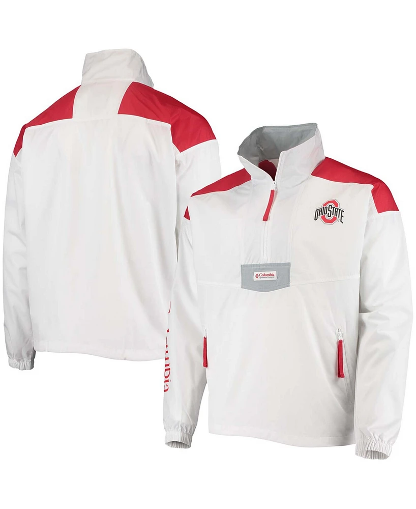 Columbia Men's Oklahoma Sooners Santa Ana Anorak Quarter-Zip Jacket