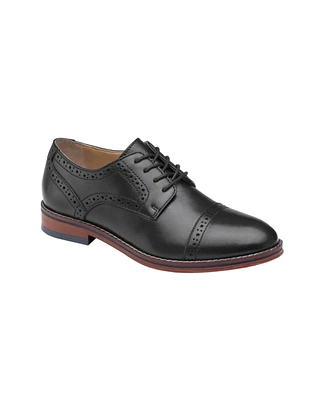 Johnston & Murphy Big Boys Conard Cap Toe Shoe