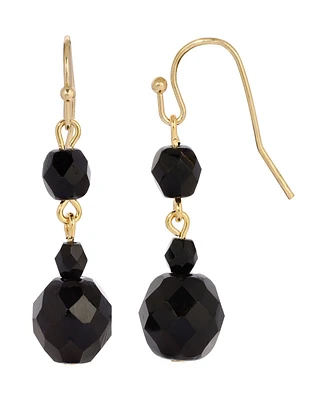 2028 Beaded Drop Earring