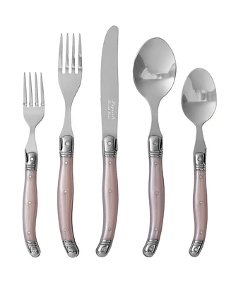French Home Laguiole 20 Piece Stainless Steel Flatware Set, Service for 4
