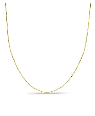 Giani Bernini Box Link 18" Chain Necklace in 18k Gold-Plated Sterling Silver, Created for Macy's