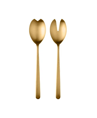 Linea Ice Oro Salad Servers Set, 2 Piece