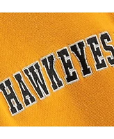 Big Boys Gold Iowa Hawkeyes Logo Pullover Hoodie
