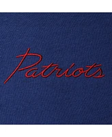 Women's Junk Food Royal New England Patriots Half-Sleeve Mock Neck T-shirt