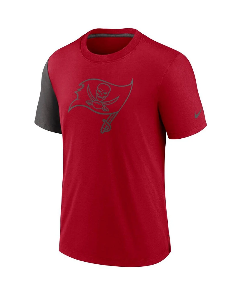 Men's Nike Red, Pewter Tampa Bay Buccaneers Pop Performance T-shirt