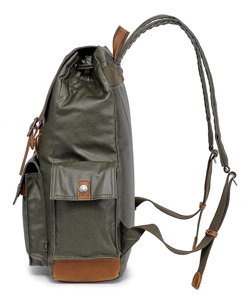Tsd Brand Urban Light Traveller Canvas Backpack