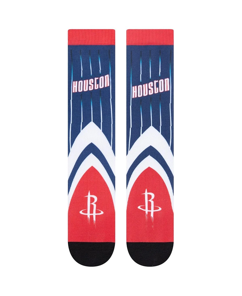 Men's Navy Houston Rockets 2021/22 City Edition Crew Socks