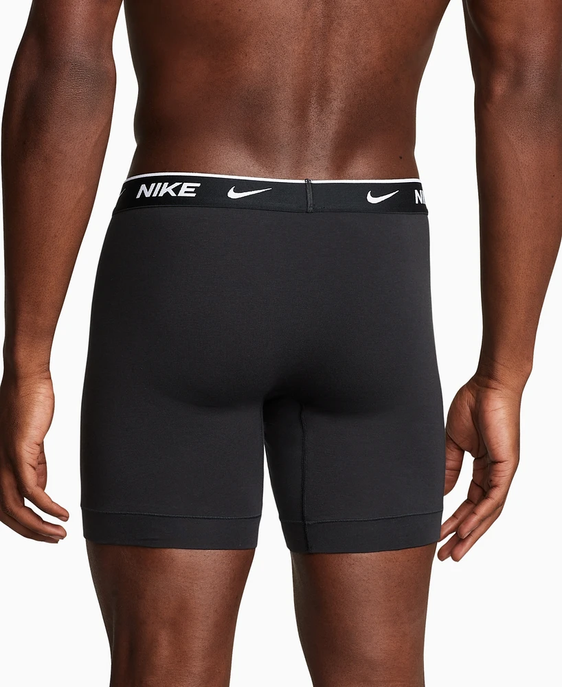 Nike Men's 3-Pack Dri-fit Essential Cotton Stretch Boxer Briefs